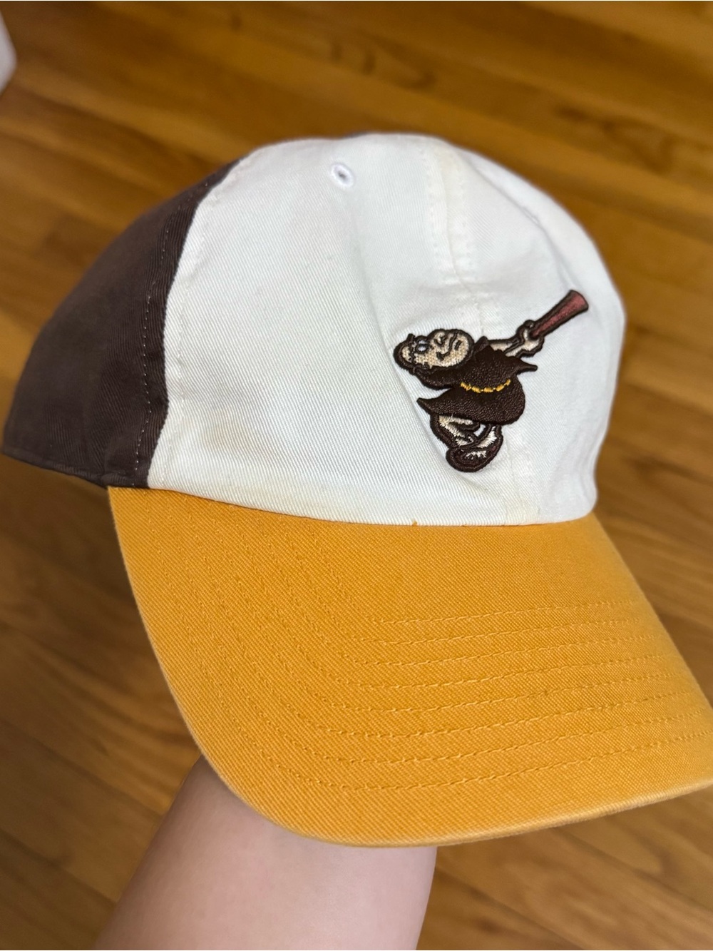 Vintage San Diego Padres Swinging Friar baseball hat